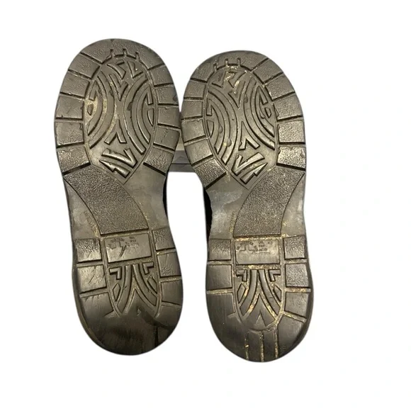 Dr. Martens 8651 Brown Leather Platform Oxfords Made In England Mens 8 Vintage - Picture 8 of 8